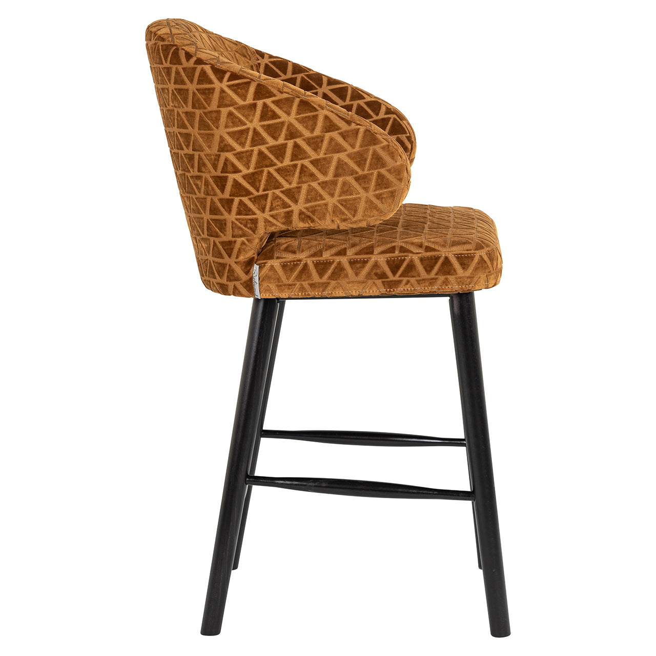 Counterstoel Indigo gouden driehoek (Triangle 2013 oud goud)