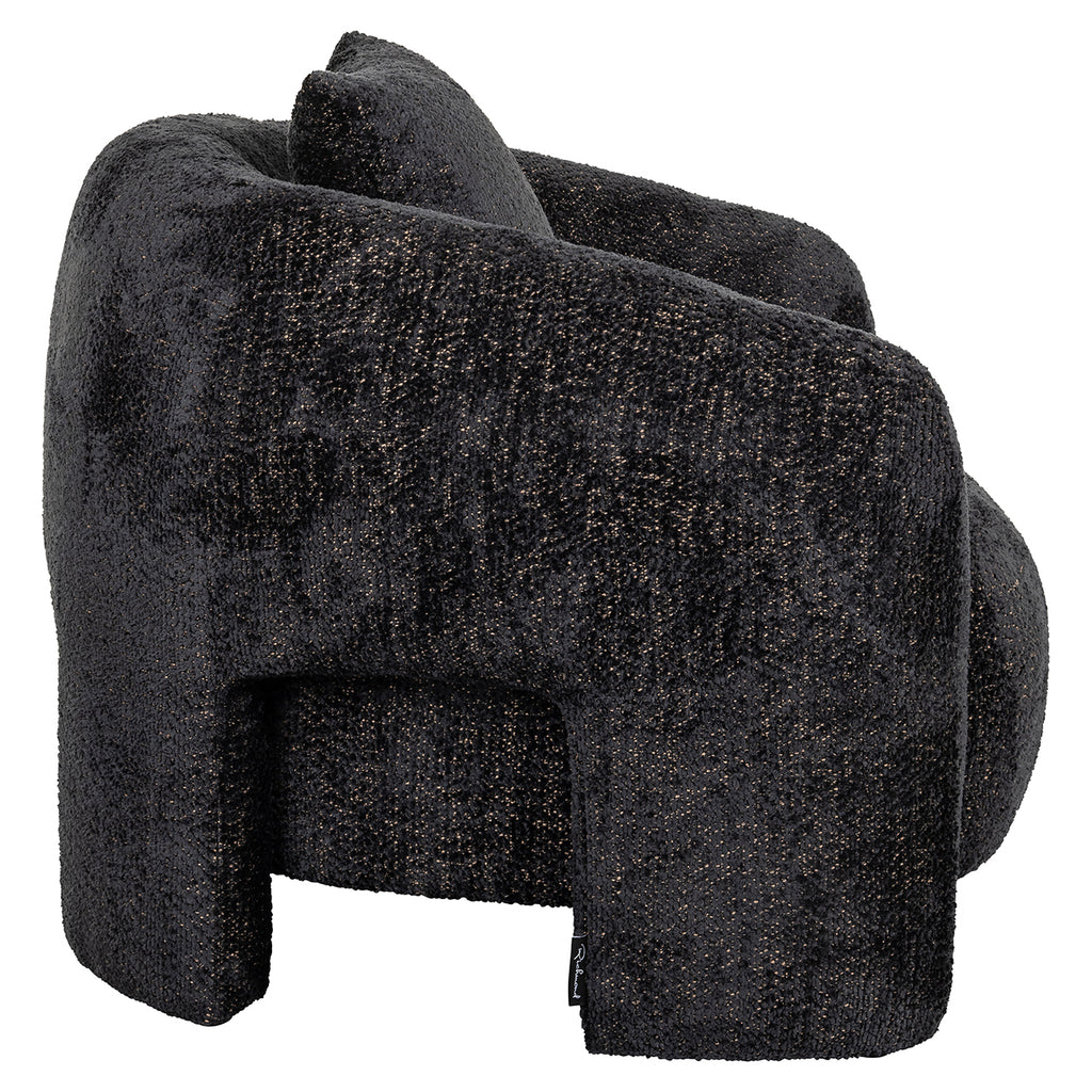 Fauteuil Milania lovely zwart (Be Lovely 17 Zwart)