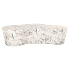 Salontafel Rockyard faux wit marmer indoor/outdoor (Wit)