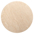 Salontafel rond Biltmore Italiaans beige Travertijn (Beige)