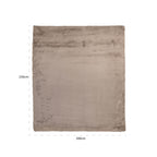 Tapijt Saifo furry 200x230 (Zand)