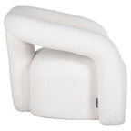 Fauteuil Dana wit harig (Himalaya 900 wit harig)