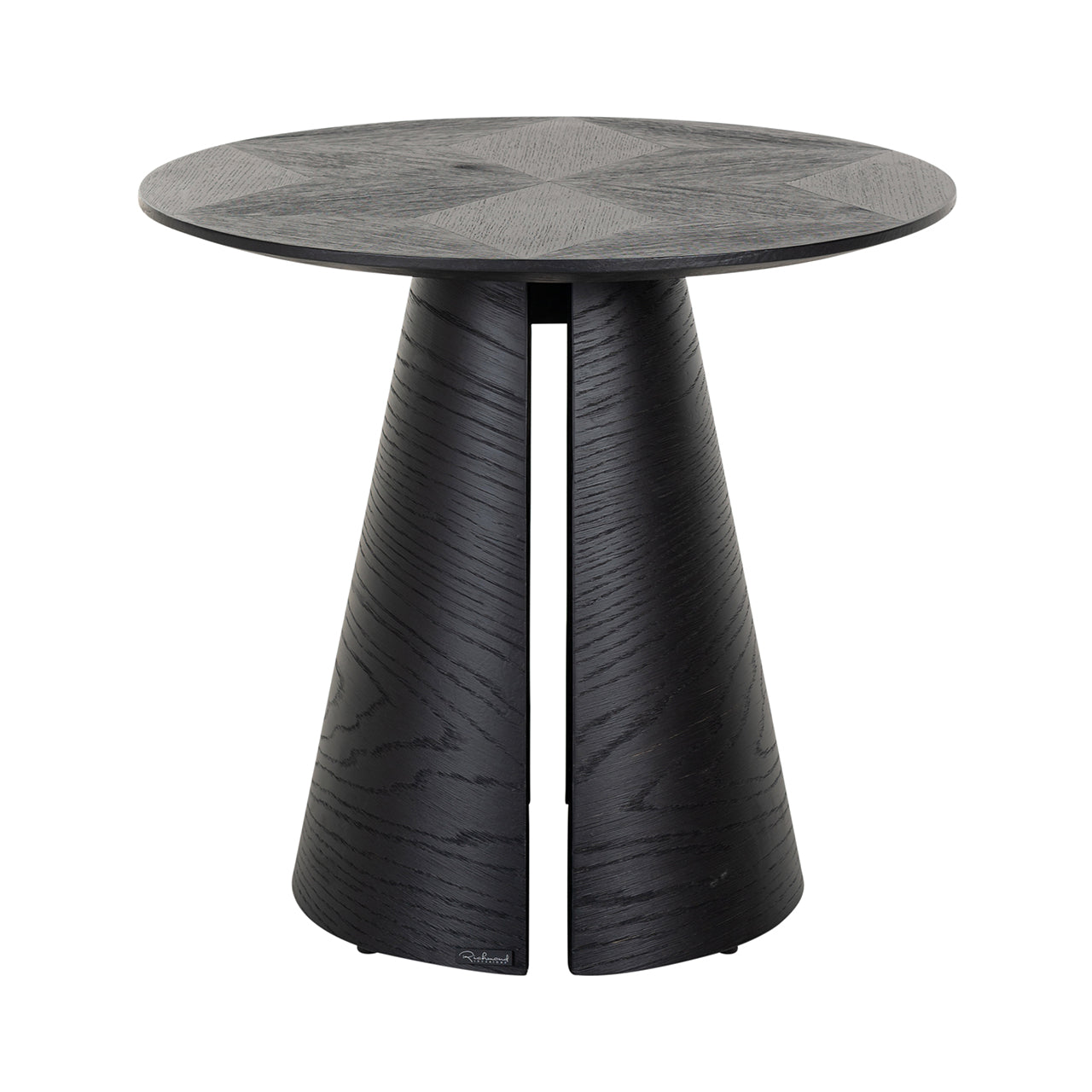 Bijzettafel Blax 585Ø (Zwart)