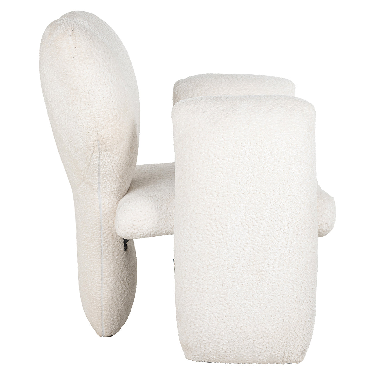 Fauteuil Didi wit schaap (Schaap 02 wit)