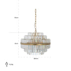 Hanglamp Desire (Geborsteld Goud)