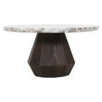 Salontafel Oberoy 80Ø (Bruin)