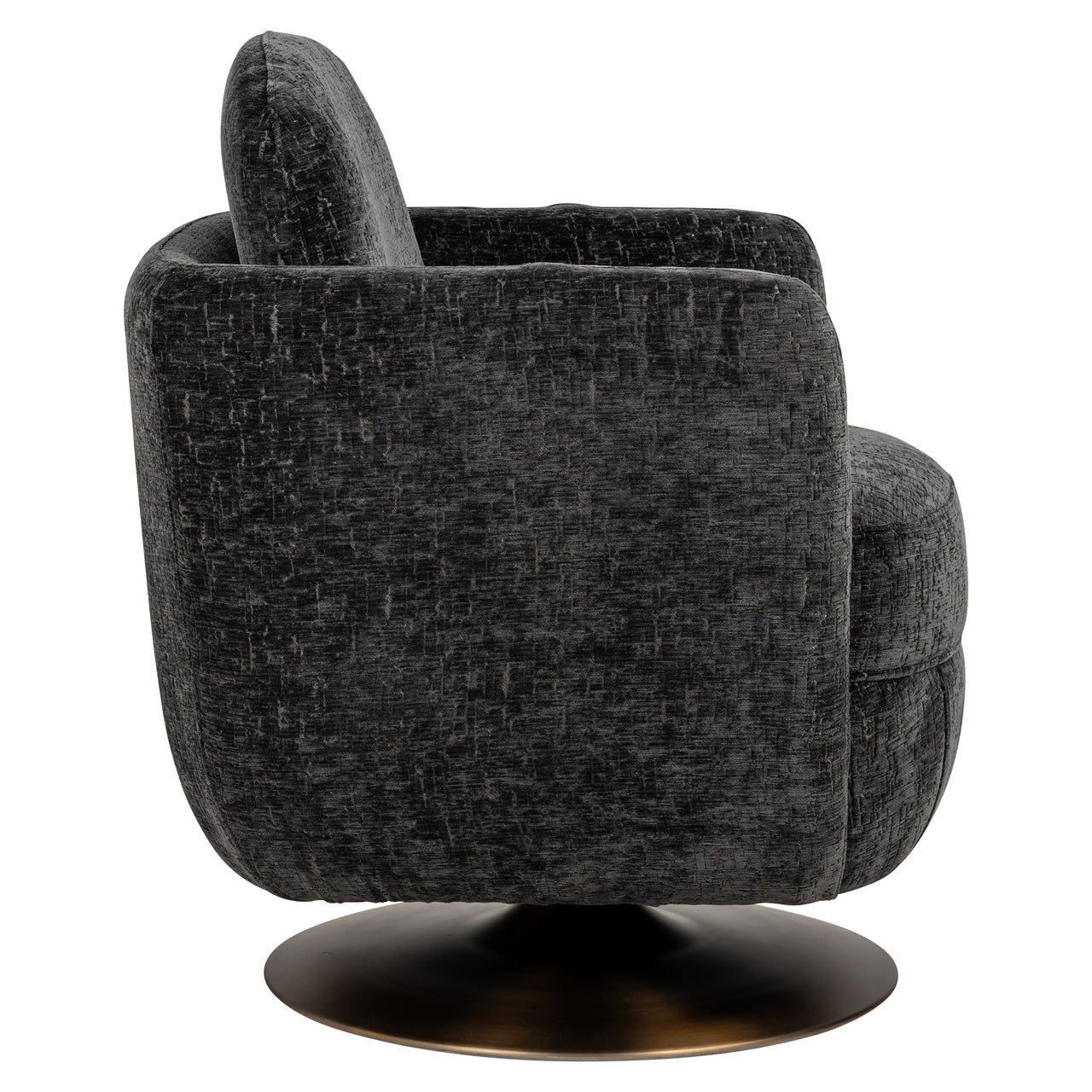 Draaifauteuil Turner grafiet eiland (Eiland grafiet 66)