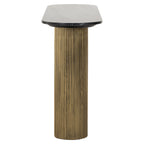 Wandtafel Dayton (Zwart/goud)