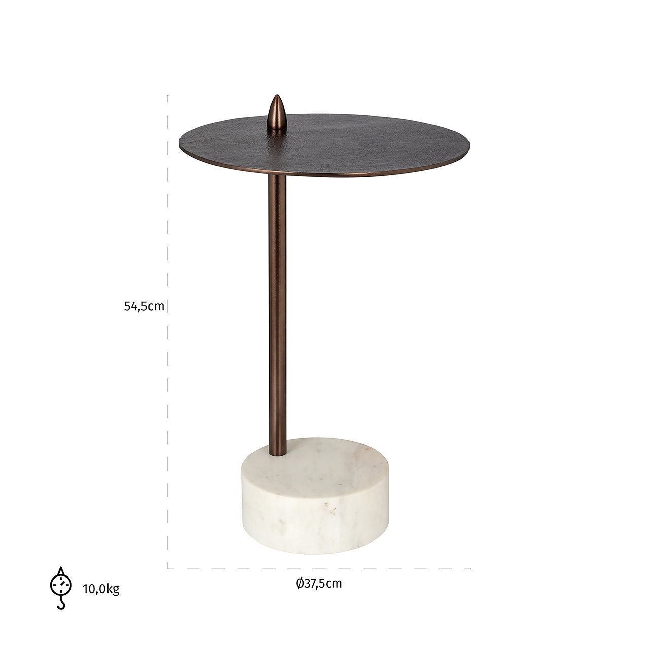 Side table Barron (Bronze)