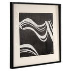 Wanddecoratie Jozy (Zwart/wit)