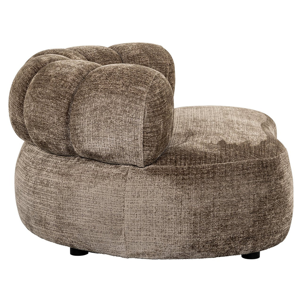 Fauteuil Penelope steen brandvertragend (Niagara 104 Stone Chenille)