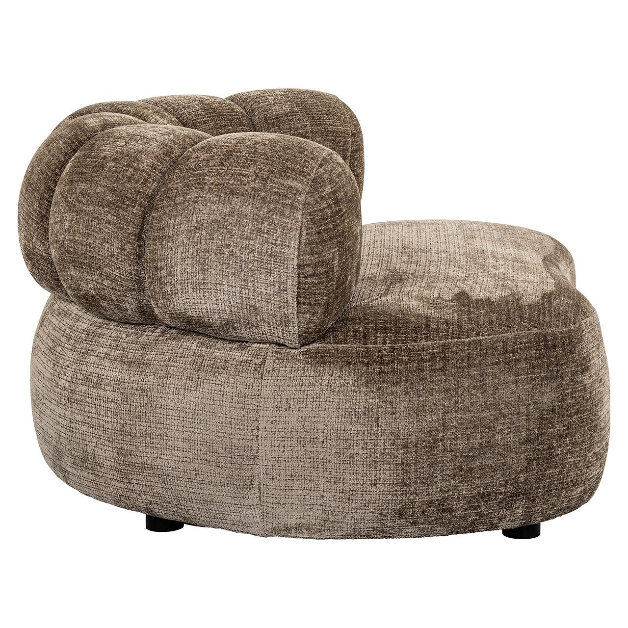 Fauteuil Penelope steen brandvertragend (Niagara 104 Stone Chenille)
