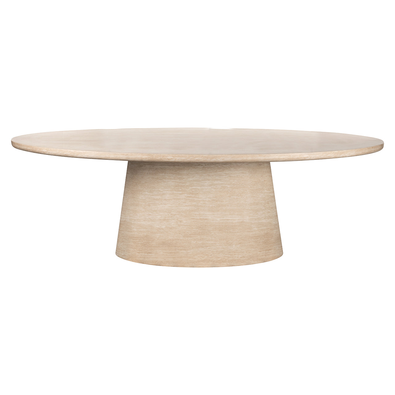 Eettafel Fictus 240 Travertijn nep (Beige)