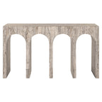 Wandtafel La Rague natuurlijk grijs travertijn (Grijs)