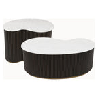 Salontafel Mayfield set van 2 (Bruin)