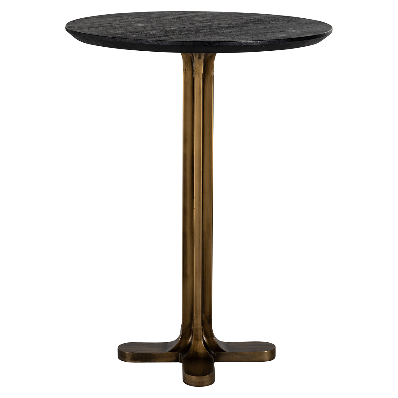 Bartafel Revelin 80 rond (Zwart/goud)
