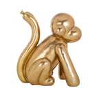 Aap decoratie object (Goud)