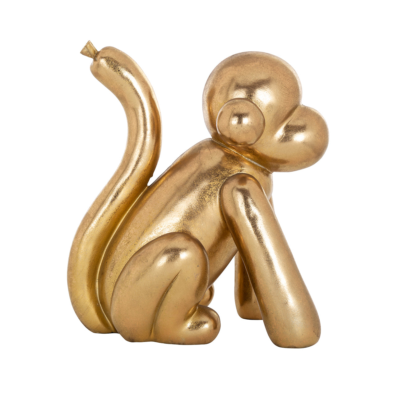 Aap decoratie object (Goud)