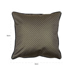 Kussen Joey 50x50 (Donna-21056-Geo Classic Big 9999 Zwart)