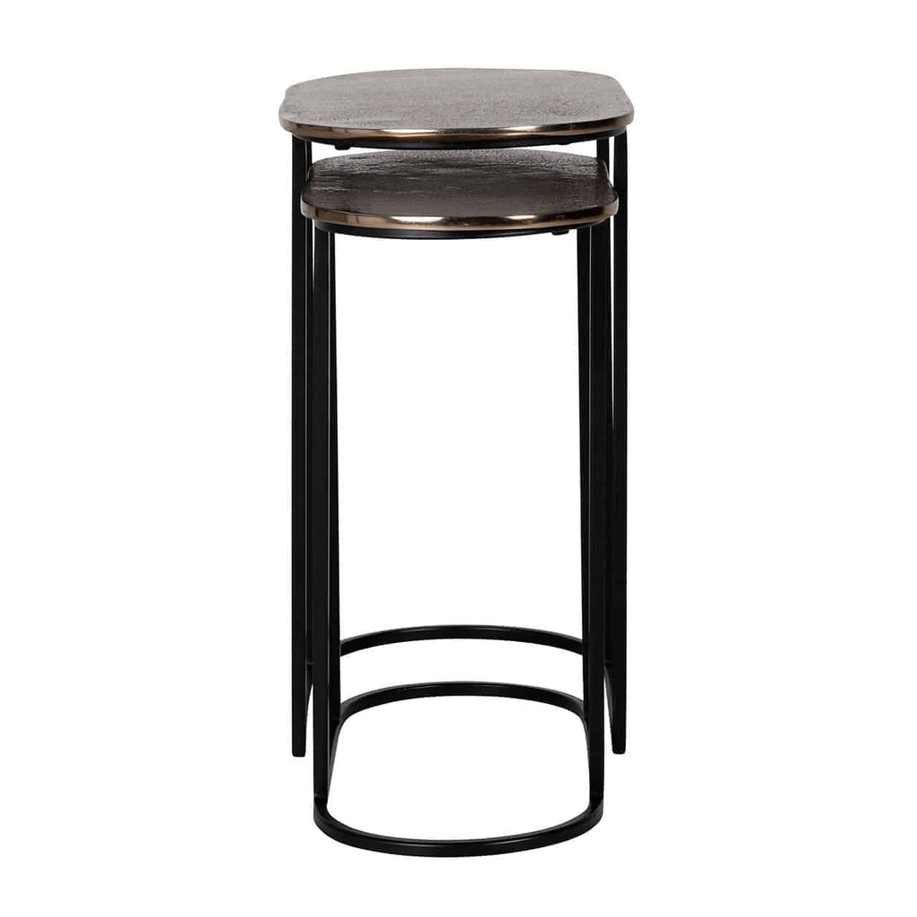 Bijzettafel Chandon set van 2 (Champagne goud)