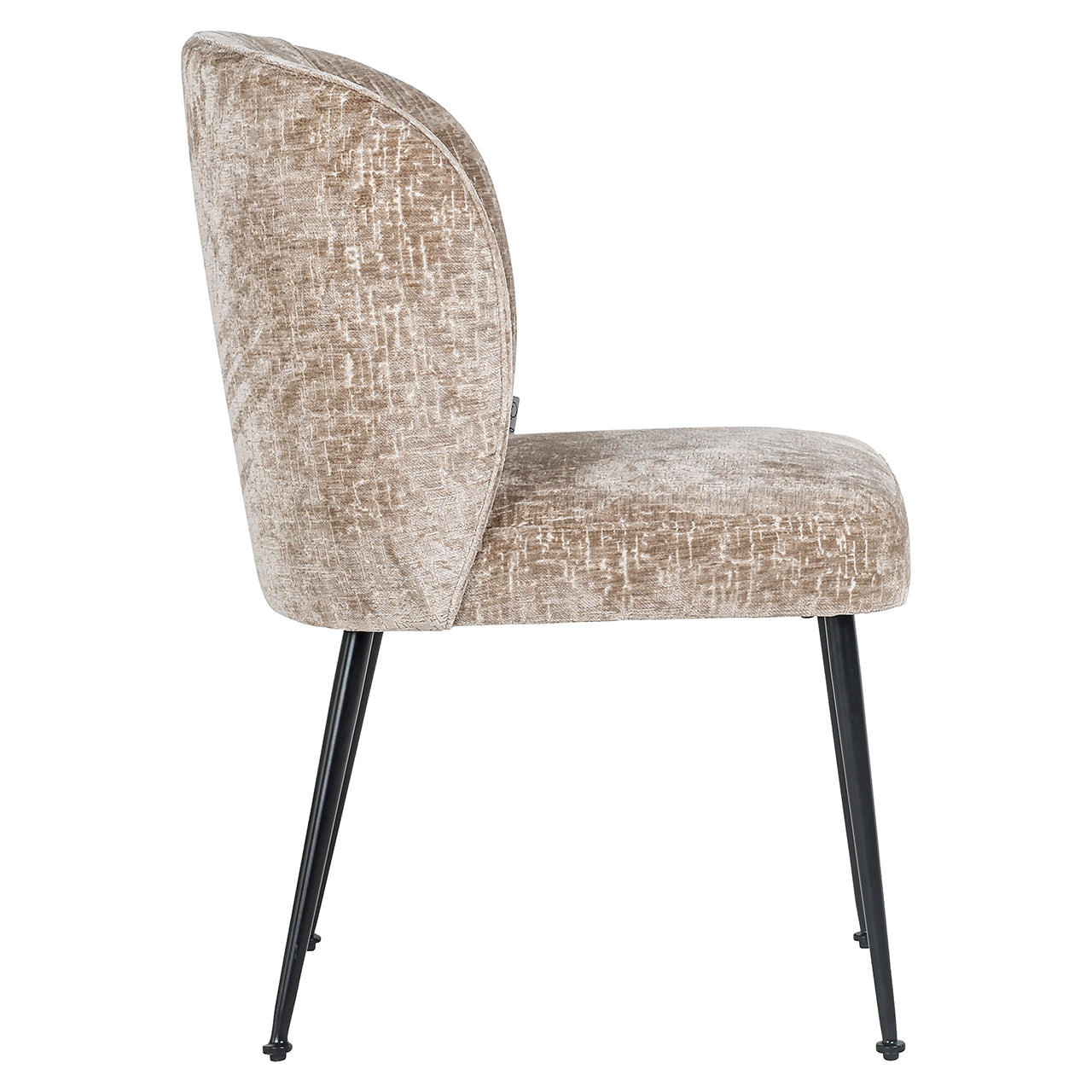 Stoel Fallon Shitake Island / zwart (Shitake Island 124)