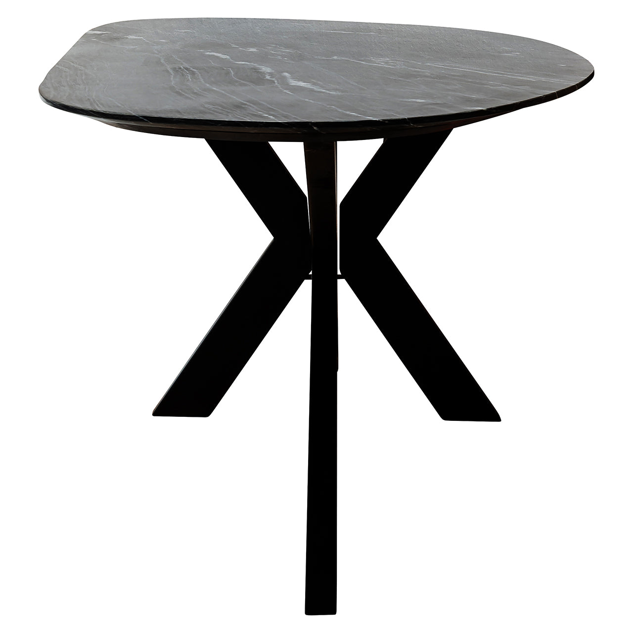Eettafel Trocadero zwart (Zwart)