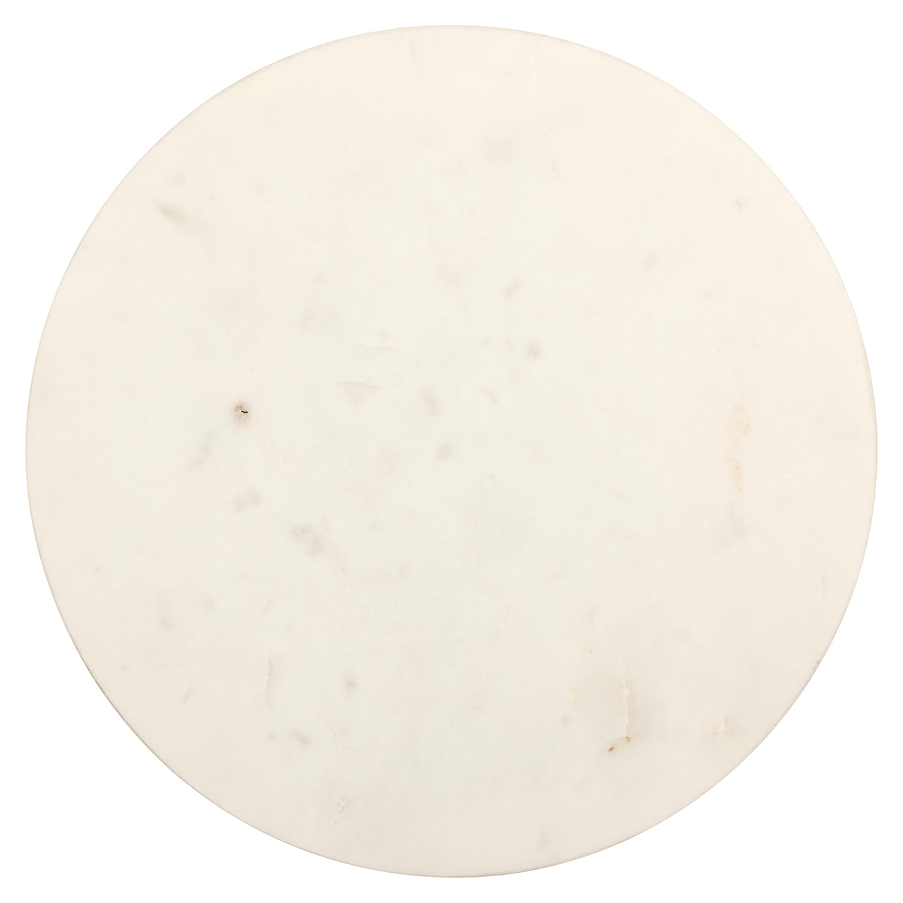 Bijzettafel Misty 30Ø (Zwart/wit)