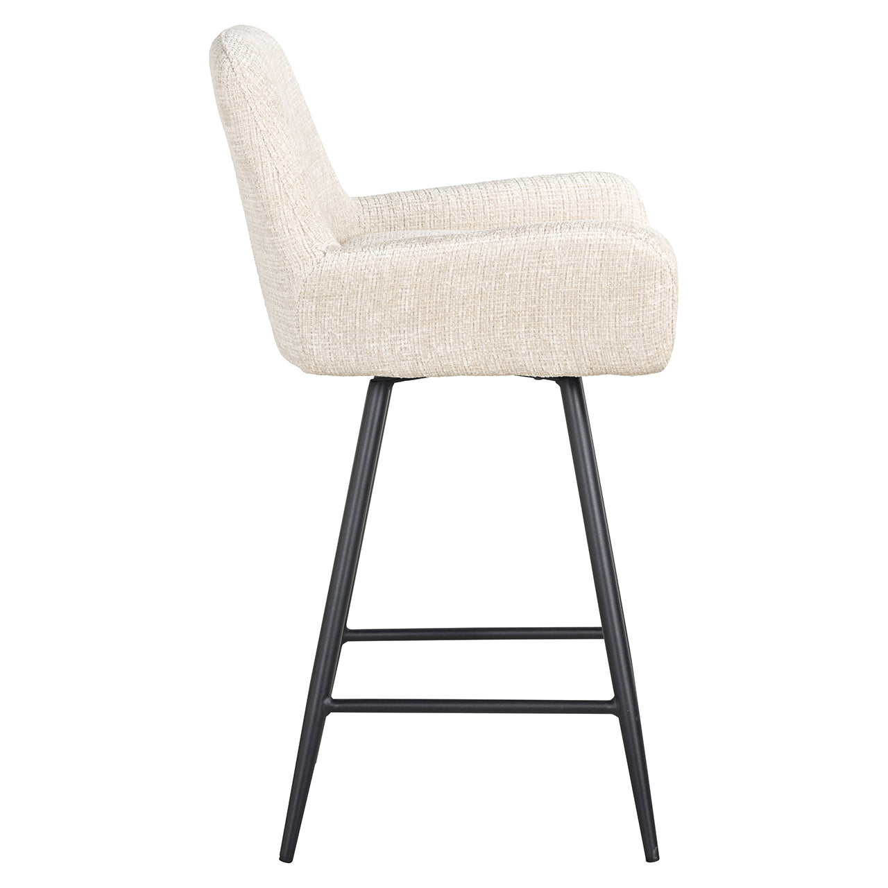 Counterstoel Linsey beige chenille (Niagara 902 beige Chenille)