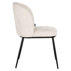 Stoel Elvi beige chenille brandvertragend (Niagara 902 beige Chenille)