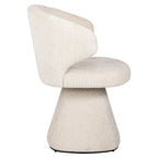 Stoel Gatsbi beige chenille brandvertragend (Niagara 902 beige Chenille)