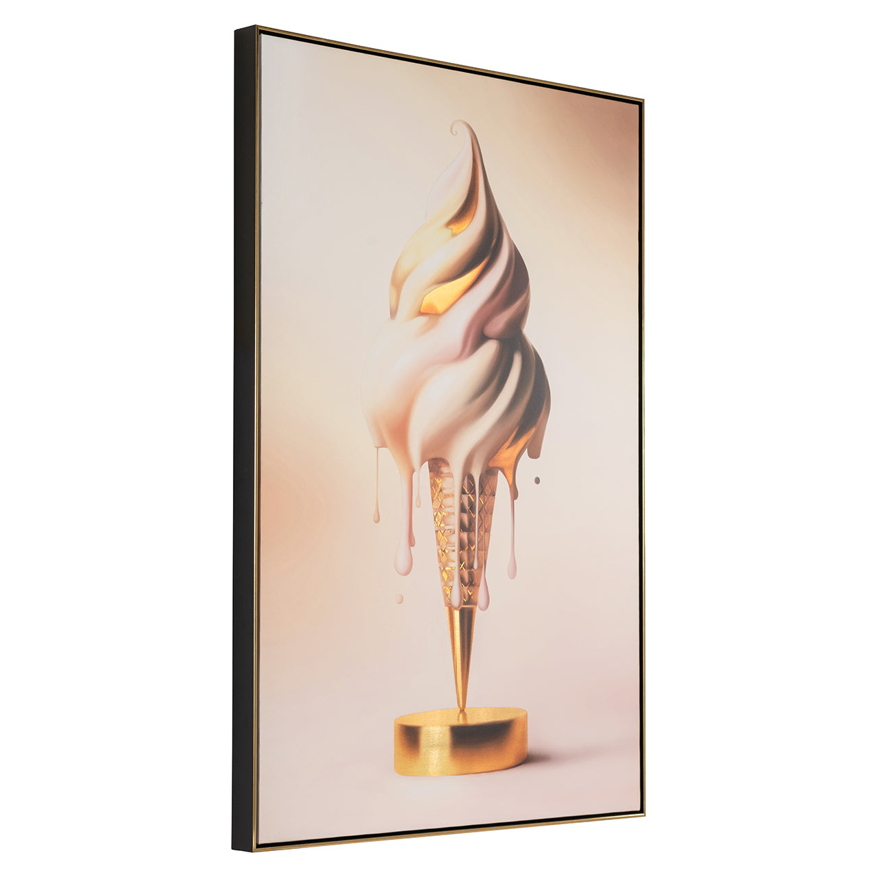 Wanddecoratie IJsje (Goud)
