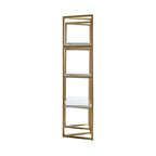 Wandkast Lagrand goud met 3 planken (Goud)