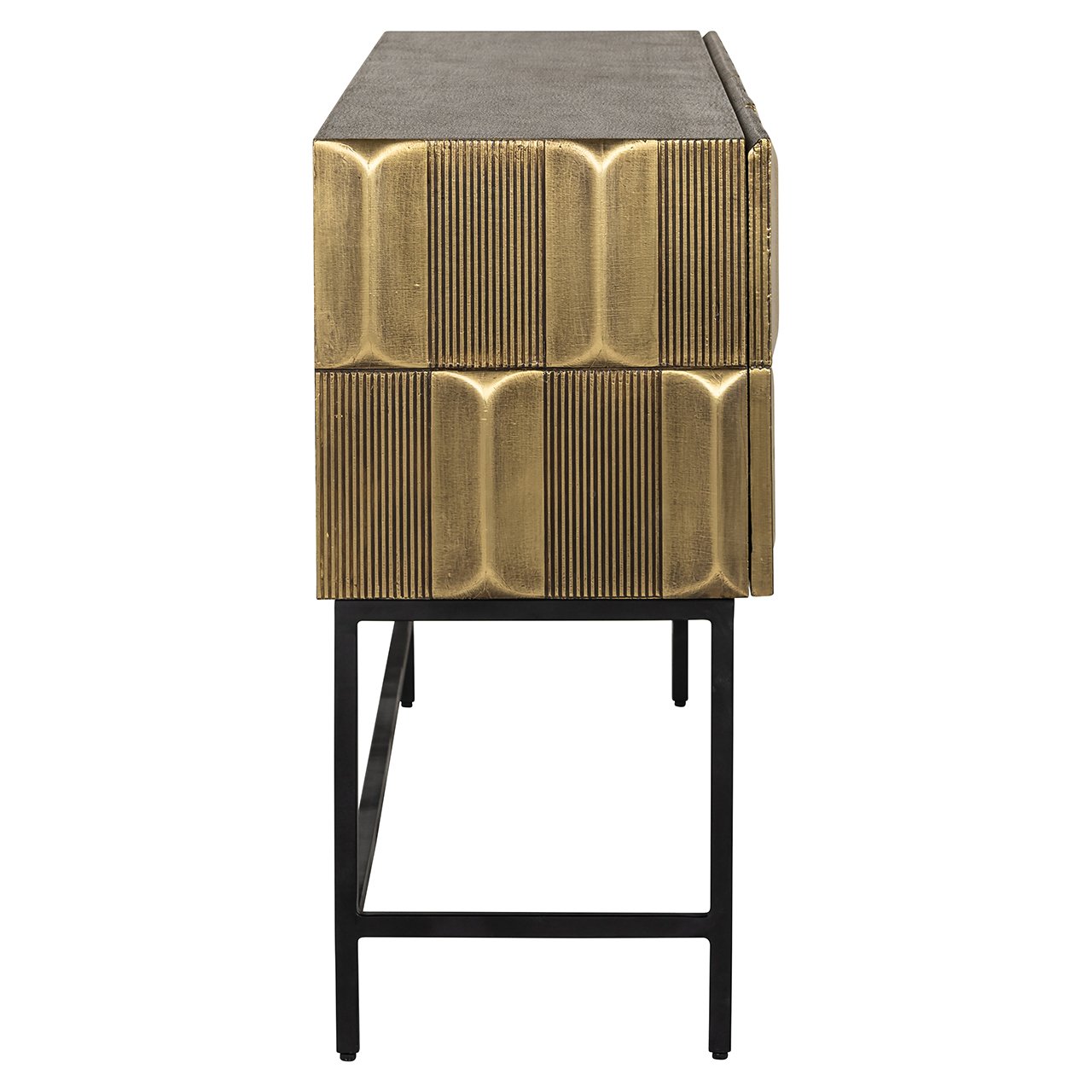 Dressoir Jaxx (Zwart/goud)