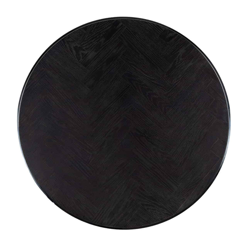 Salontafel Blackbone zilver set van 2 (Zwart rustiek)