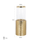 Windlicht Marlou groot (Goud)
