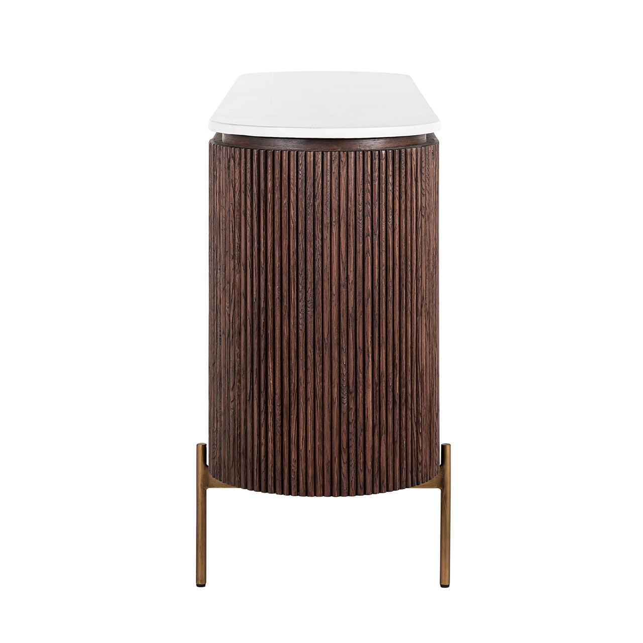 Dressoir Barkley 3-deuren (Geborsteld Goud)
