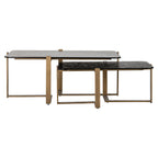 Salontafel Sterling set van 2 (Bruin)