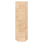 Pilaar Vespin natuurlijke beige travertijn (Beige)