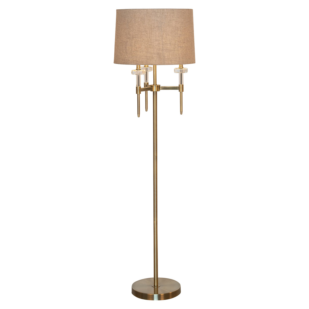 Vloerlamp Josie (Geborsteld Goud)