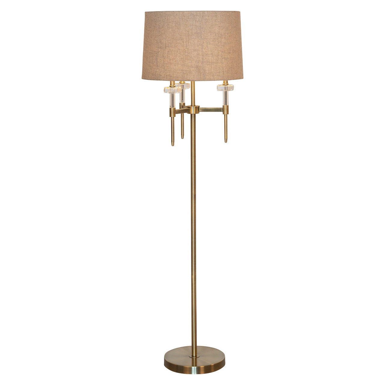 Vloerlamp Josie (Geborsteld Goud)