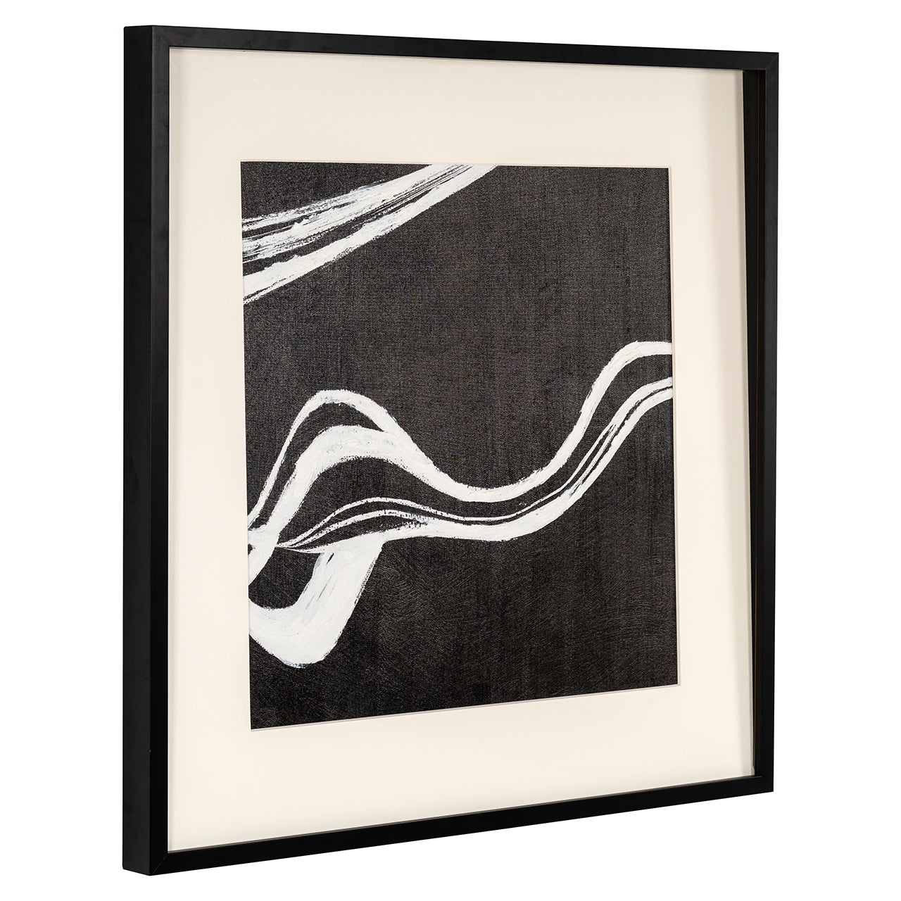 Wandkunst Jozra (Zwart/wit)