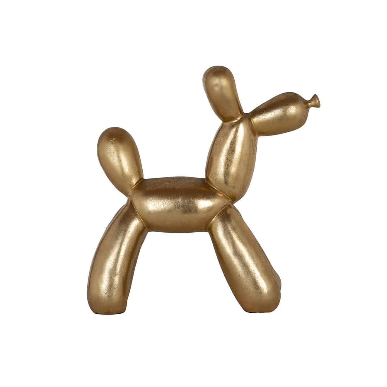 Honden decoratie object (Goud)