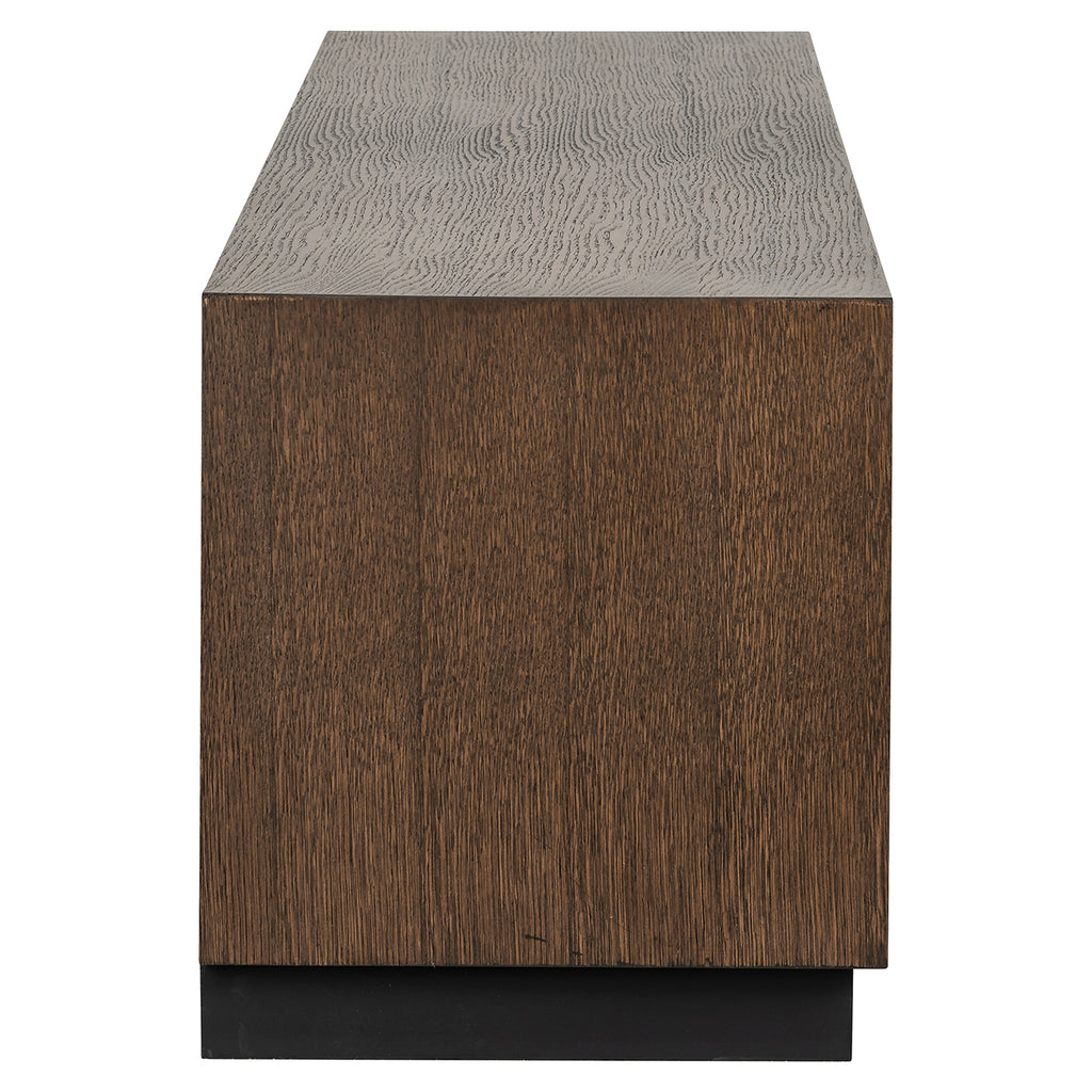 TV-meubel Oakura 3 laden (Bruin)