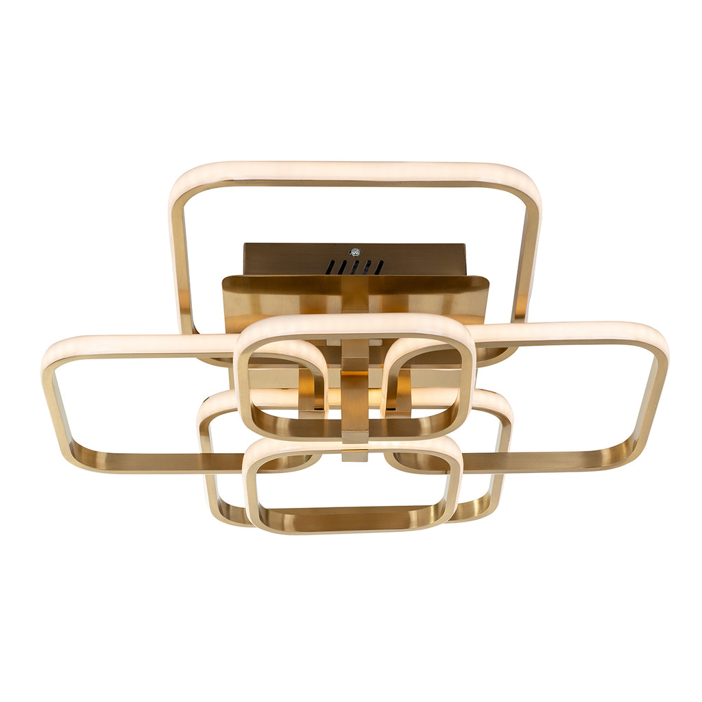 Plafondlamp Cailey (Geborsteld Goud)