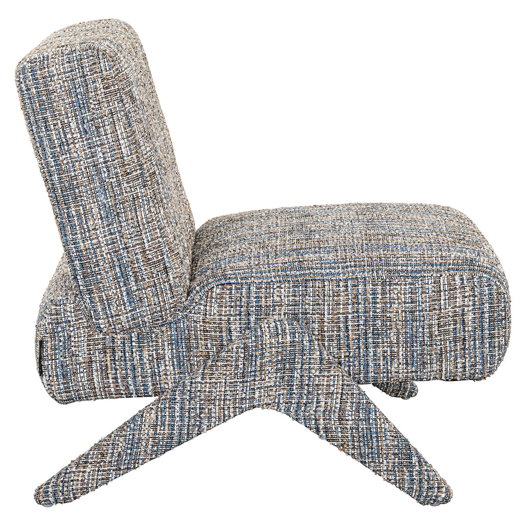 Fauteuil Lexi blauw coco (Blauw coco)