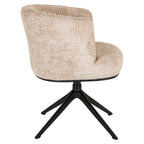 Draaistoel Cheyenne in mooie beige kleur (Be Lovely 170 Beige)