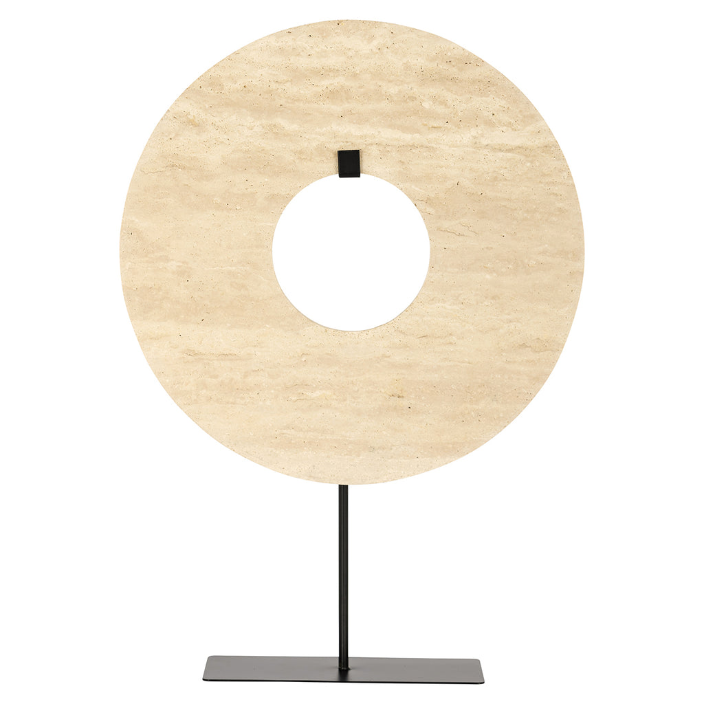 Decoratieve standaard Manou groot (Beige)