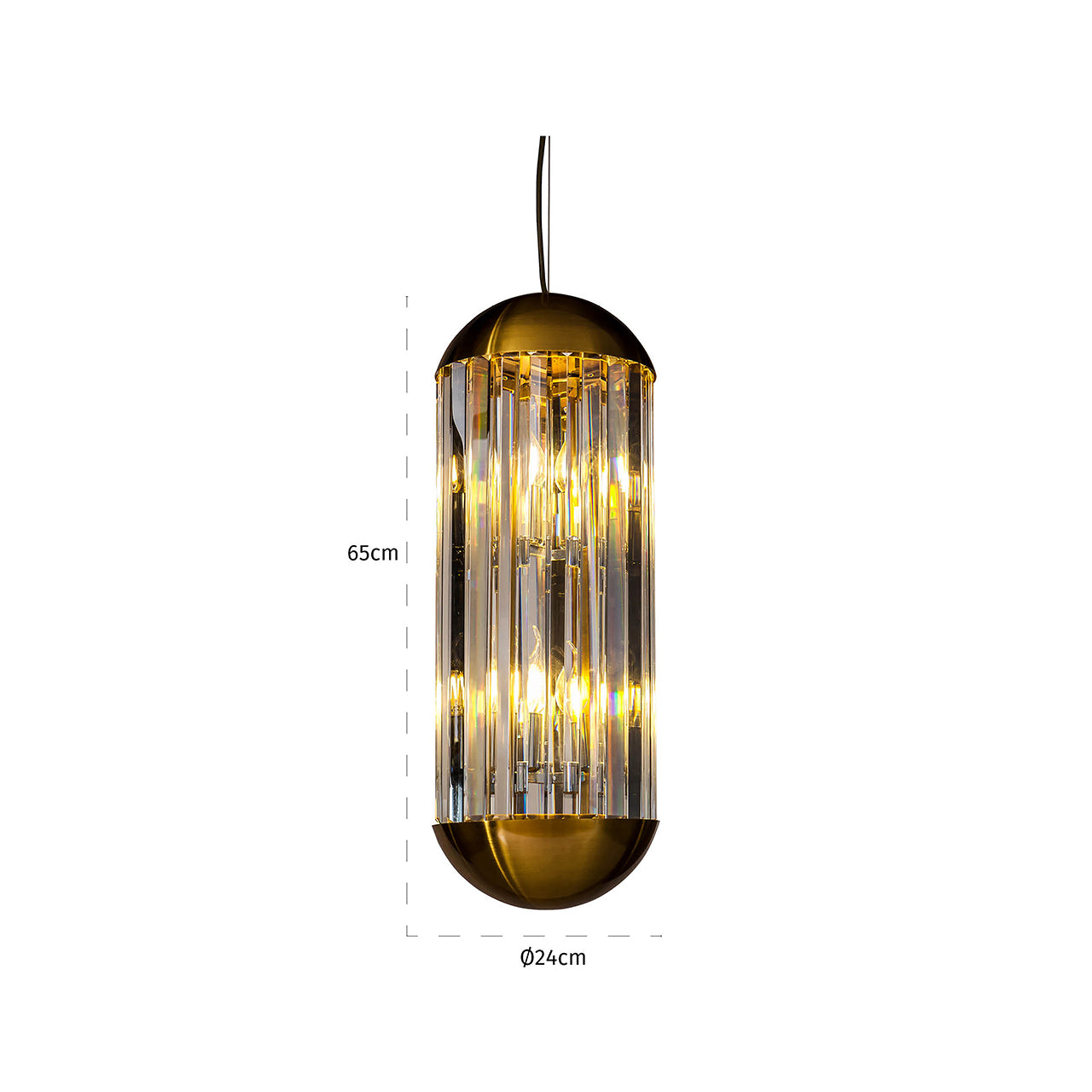Hanglamp Sila (Brons)