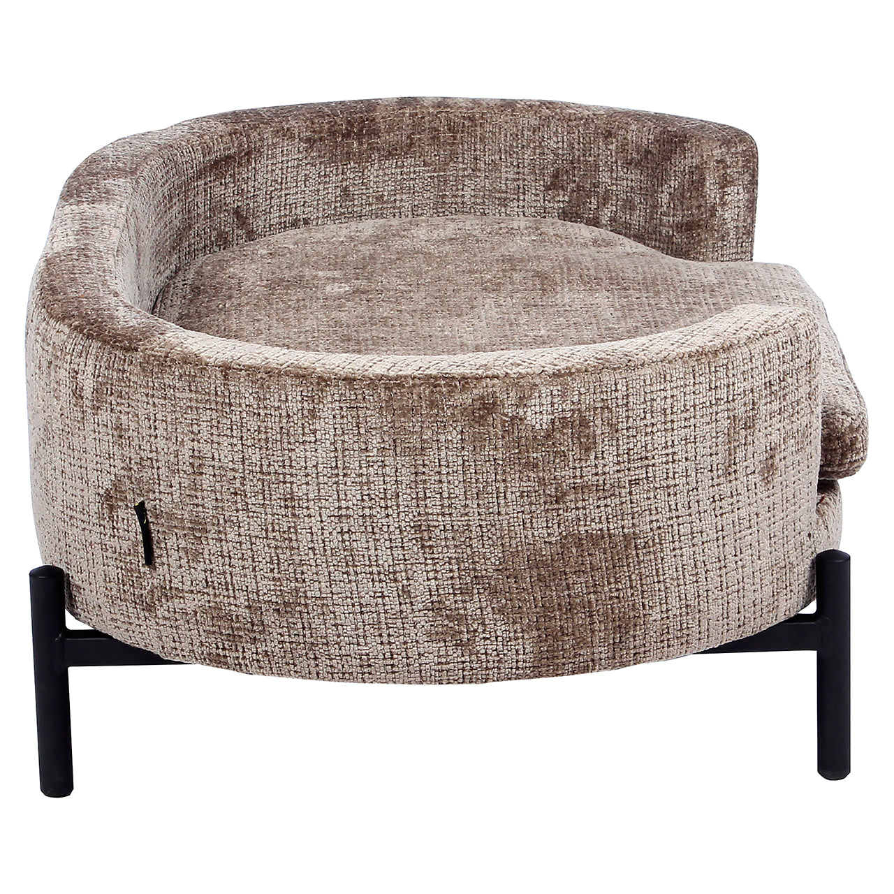 Huisdierenbed Dolly steen chenille (Niagara 104 Stone Chenille)