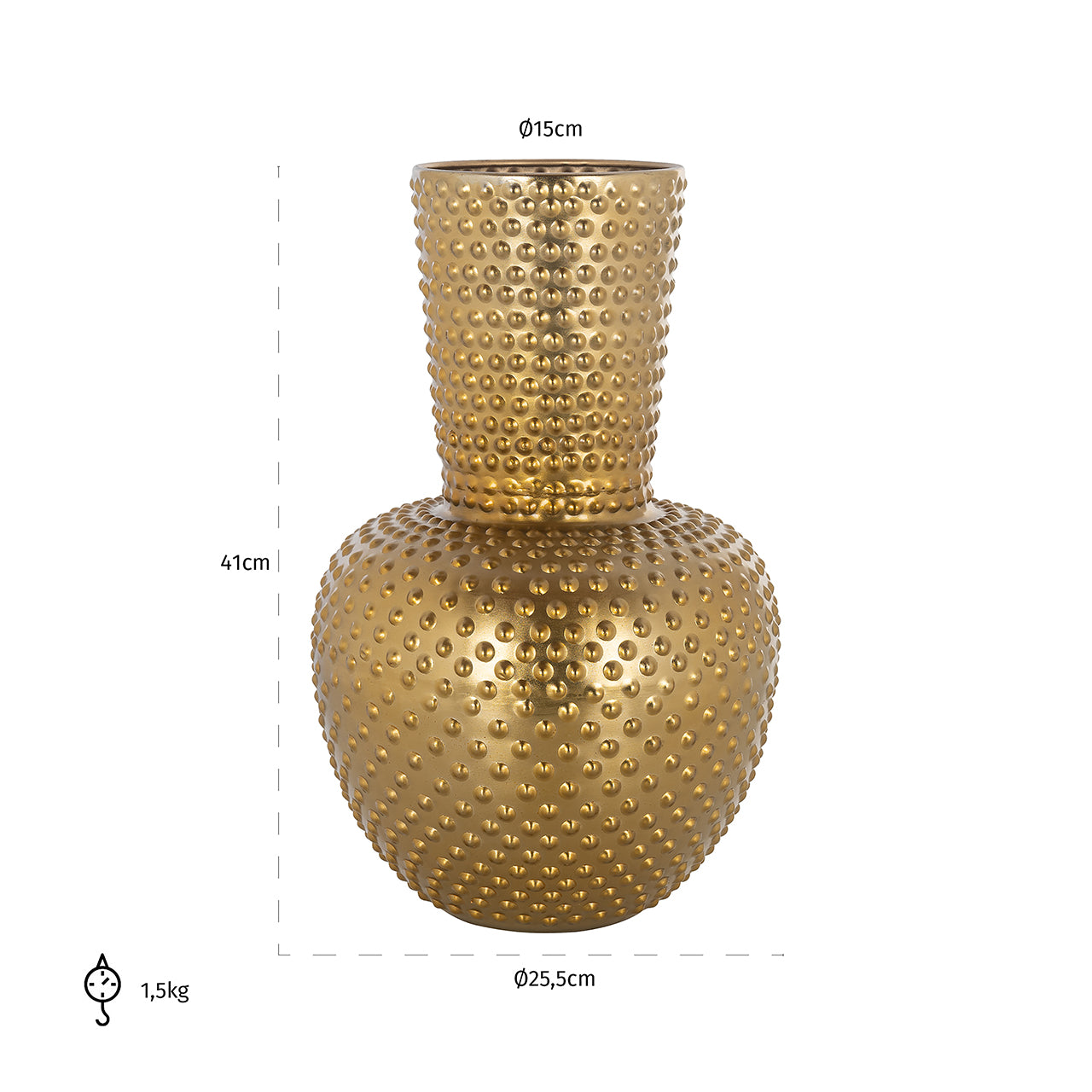 Vaas Nola (Goud)